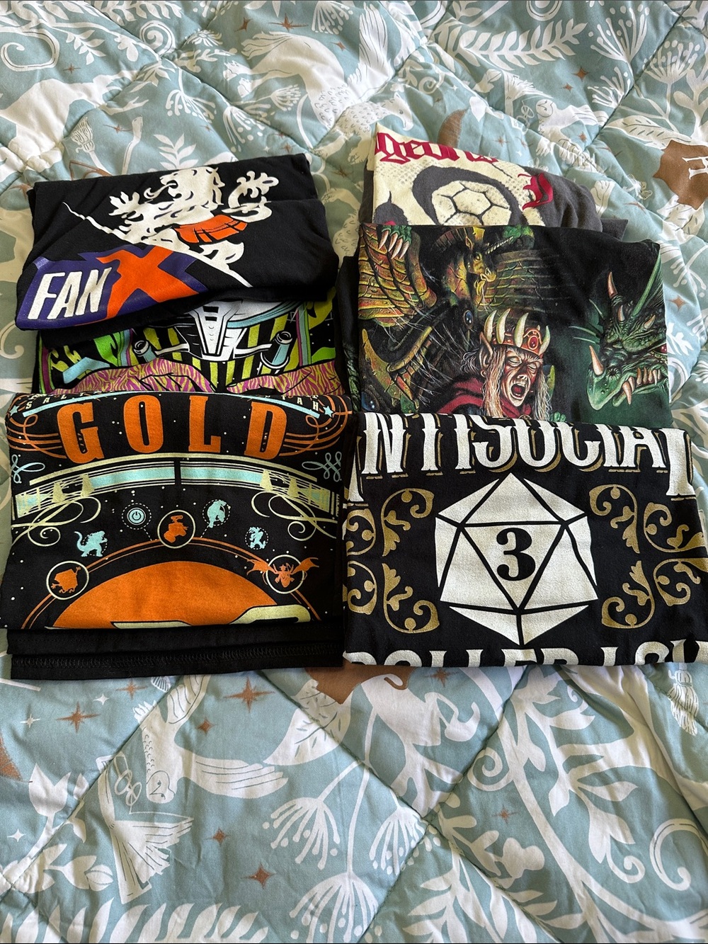Dungeons and Dragons & Comic Con Graphic Tee Bundle